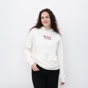 ΚρEaze in Love – Off White Φούτερ Unisex