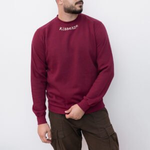Kisseaze – Μπορντώ Φούτερ Unisex